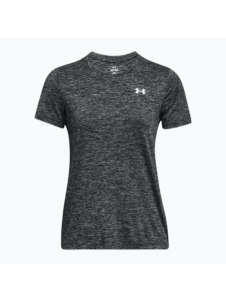 Koszulka treningowa Under Armour Tech C-Twist black/white czarna