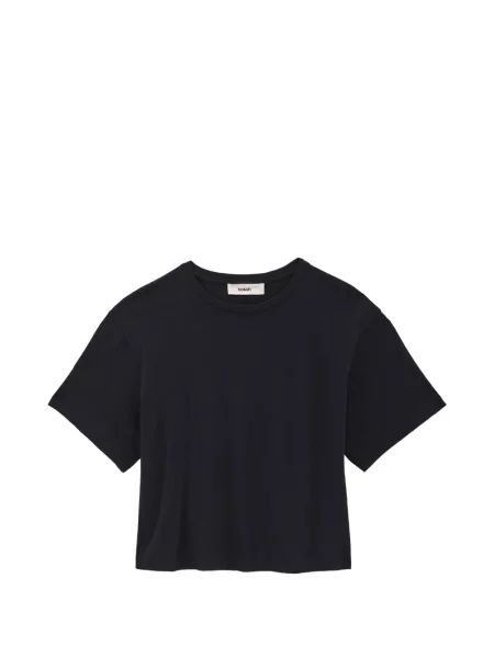 Decupat tricou Ba&sh cu imagine albastru