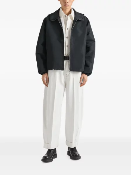Geacă de vânt Givenchy cu broderie negru
