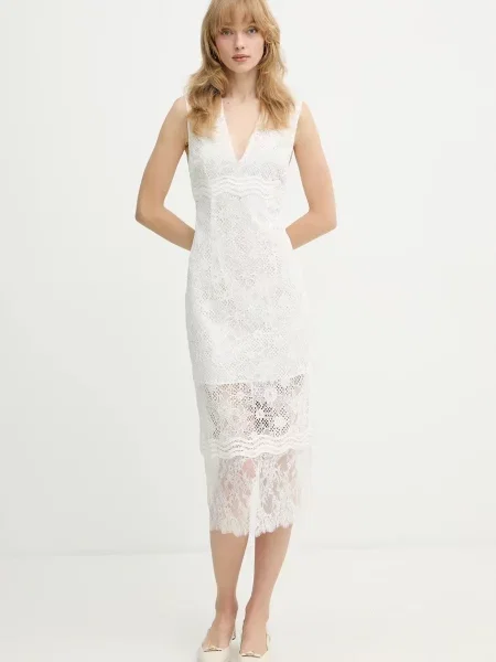 Pinko sukienka beżowa