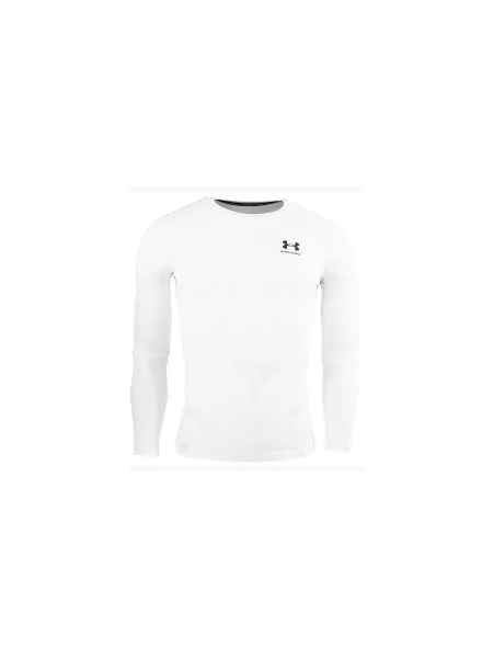 Under Armour Koszulka Z Długim Rękawem Ua Heatgear Armour weiss biały