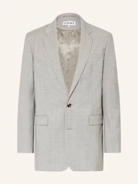 Loewe Marynarka Garniturowa Comfort Fit grau szara