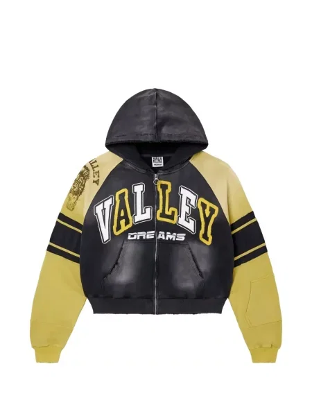 Hanorac cu glugă Vale Forever negru