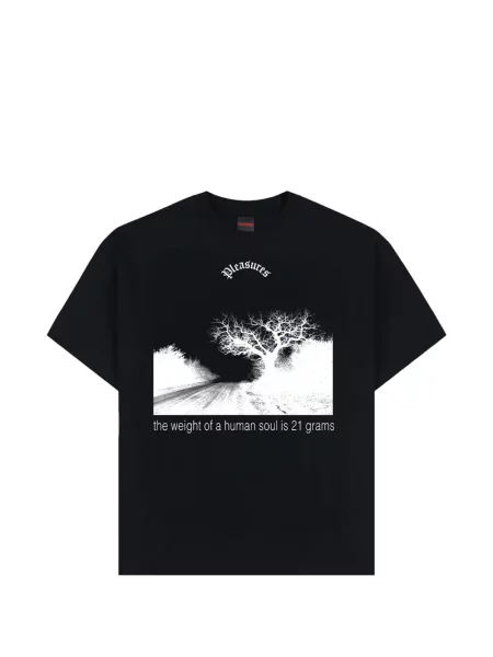 Tricou Pleasures cu imagine negru