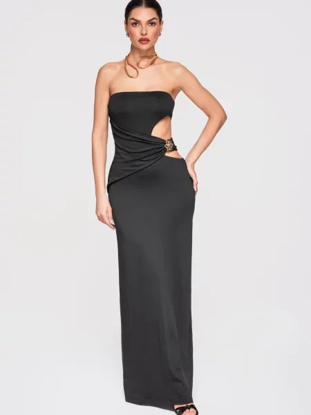 Rochie de seară Edoti negru
