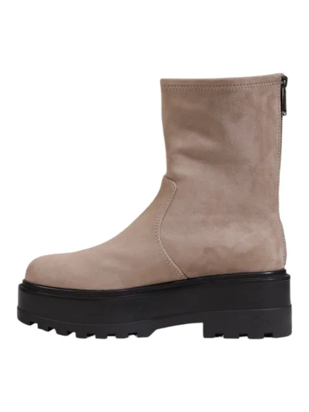 Pantofi Calvin Klein Jeans FLATFORM ZIP MG SS bej