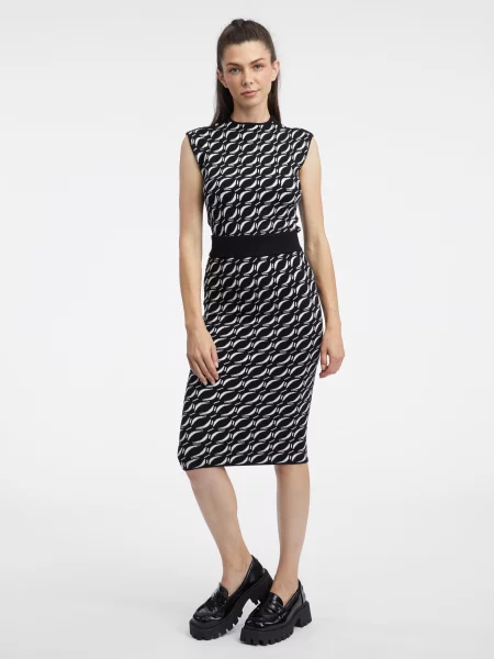 Rochie midi Orsay alb