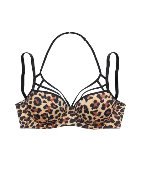 PETITE FLEUR GOLD Melltartó bézs fekete