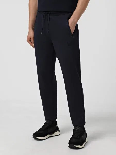 Штани спортивні поліестер/модал синій