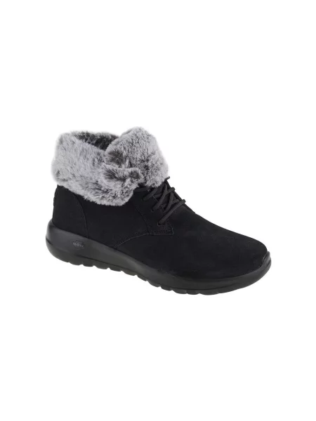 SKECHERS Čizme za snijeg siva melange crna