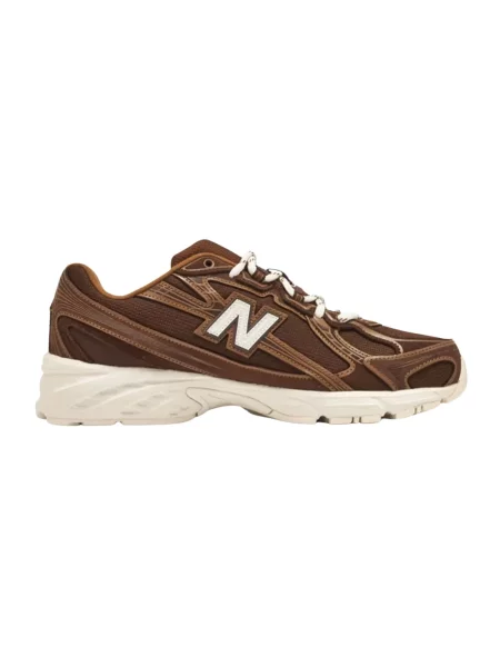 Buty do biegania New Balance skórzane brązowe