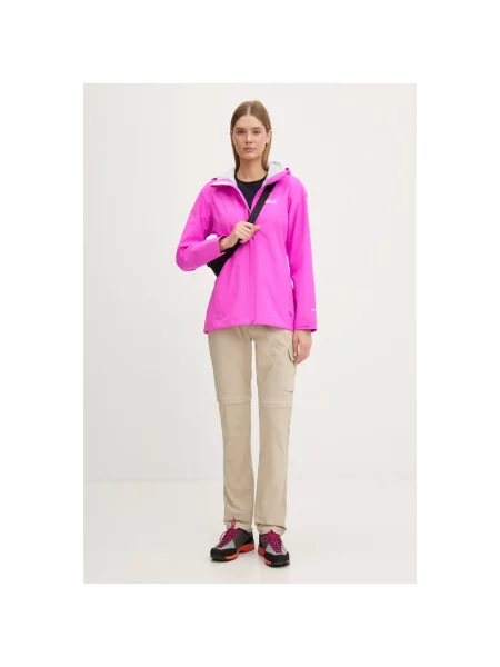 Kurtka Jack Wolfskin różowa