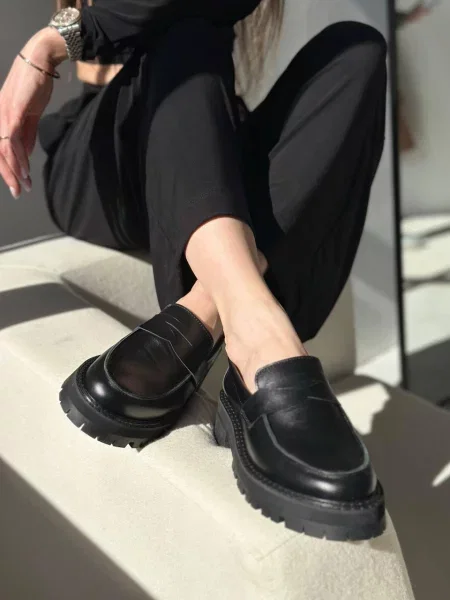 Лоферы 105.store черные