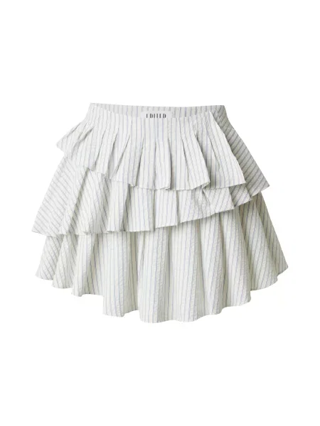 EDITED Fustă Alia crem mai multe culori albastru