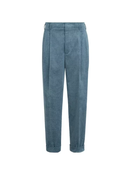 Pantaloni Brunello Cucinelli albastru