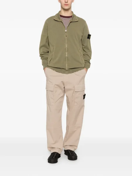 Pantaloni cargo Stone Island cu strasuri