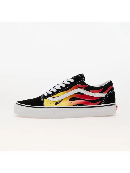 Trampki Vans Old Skool Flame/ Black/ Tr White EUR 36 białe