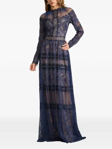 Rochie Tadashi Shoji din dantelă albastru