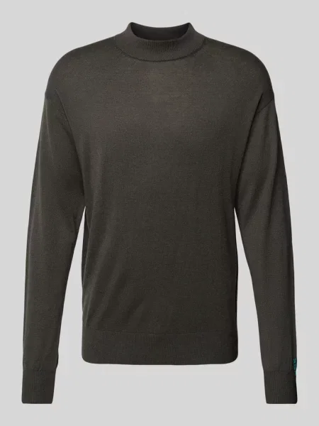 Sweter z dzianiny ze stójką Scotch & Soda