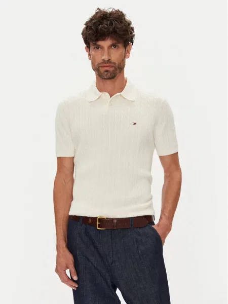 Tommy Hilfiger Polo marškinėliai Regular Fit smėlio