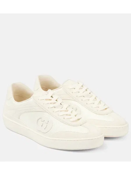 Superge Gucci iz semiša bela