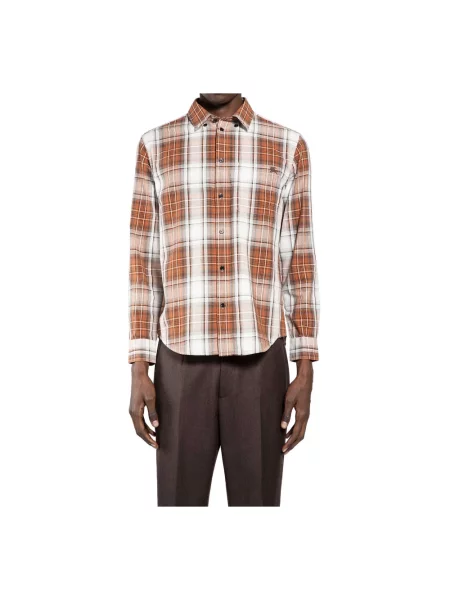 Wielobarwność koszula Burberry w kratkę