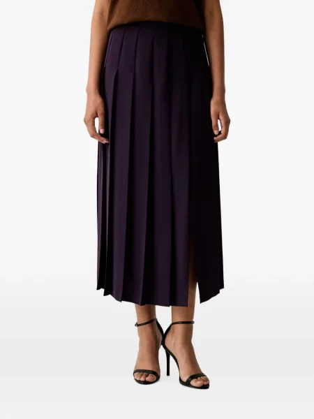 Fustă midi Luisa Spagnoli violet