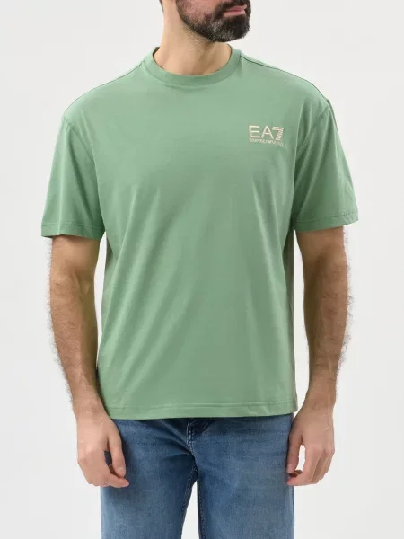 Футболка Ea7 Emporio Armani зеленая