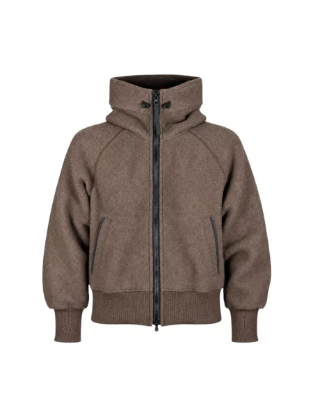Kurtka bomber Canada Goose wełniany czarny