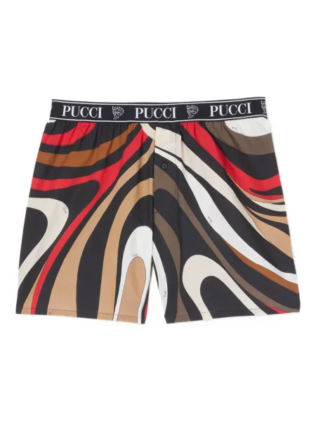 Boxeri Pucci cu imagine negru