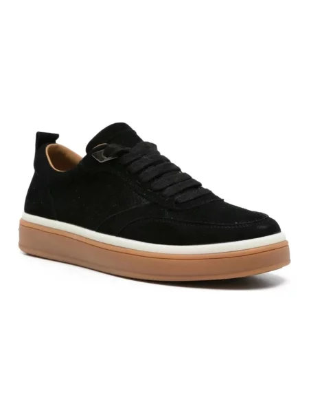 Sneakersy Sergio Moretti na koturnie czarne