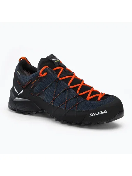 Olcsóbban. Salewa Wildfire 2 GTX férfi túrabakancs fekete-kék Méret: 7 UK fekete