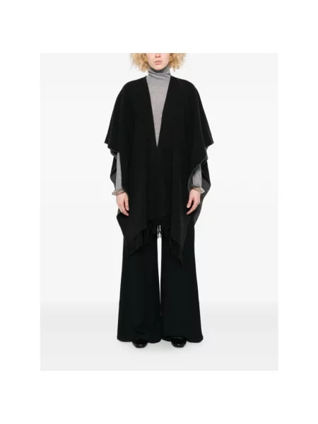 Sweter z golfem Fabiana Filippi do golfa szary
