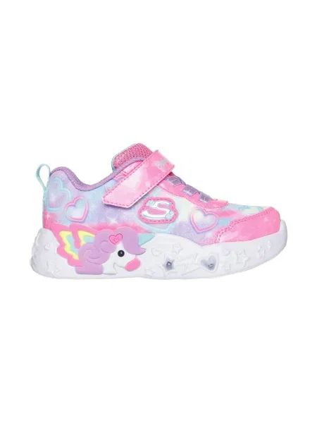 Gyerek félcipő Skechers rózsaszín