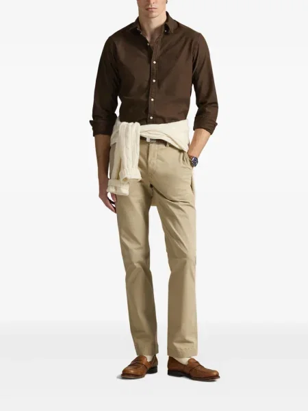 Șapcă Polo Ralph Lauren cu broderie din țesătură twill în carouri albastru