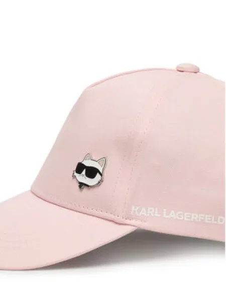 Karl Lagerfeld Kids Šiltovka M Svetloružová