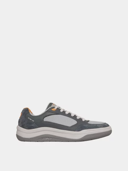 Кеди низькі Skechers ARCH-FIT WAVE шкіра/текстиль/штучна шкіра сірий