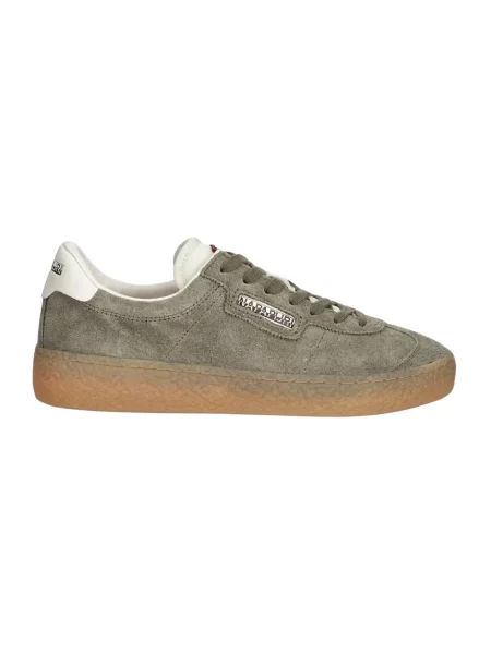 Sneakersy Napapijri zamszowe zielone