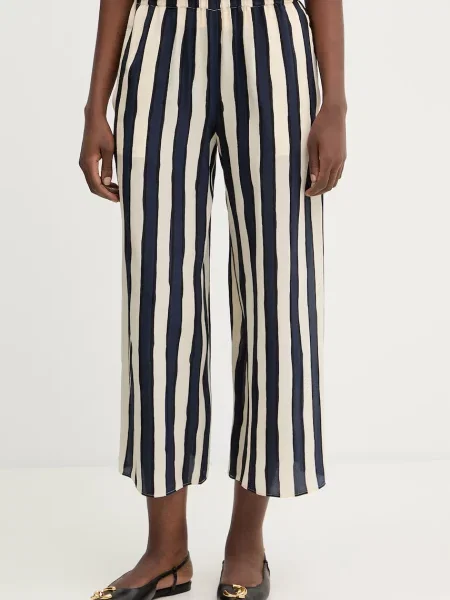 Weekend Max Mara pantaloni de mătase NIRVANA