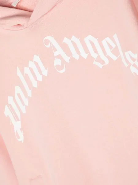 Bluza z kapturem dziecięca Palm Angels różowa