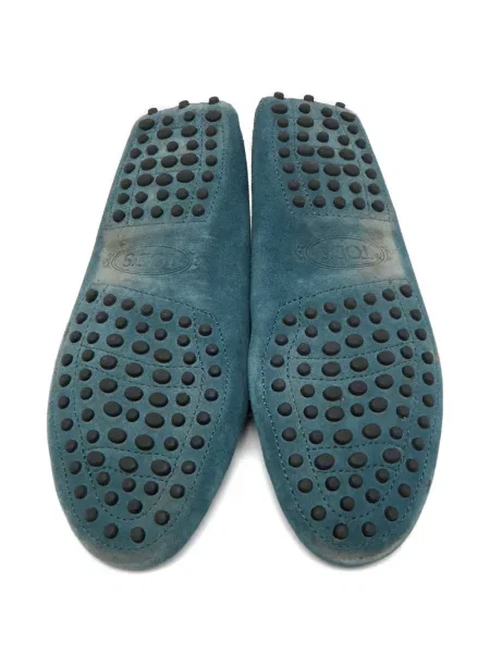 Semišové loafers Tod's modré