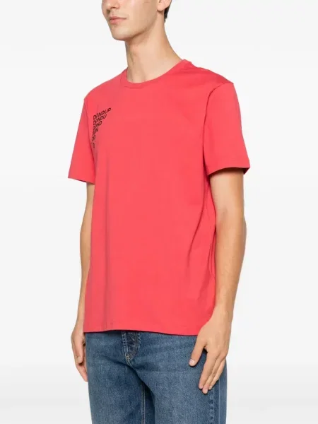 Tricou Dondup cu imagine roșu