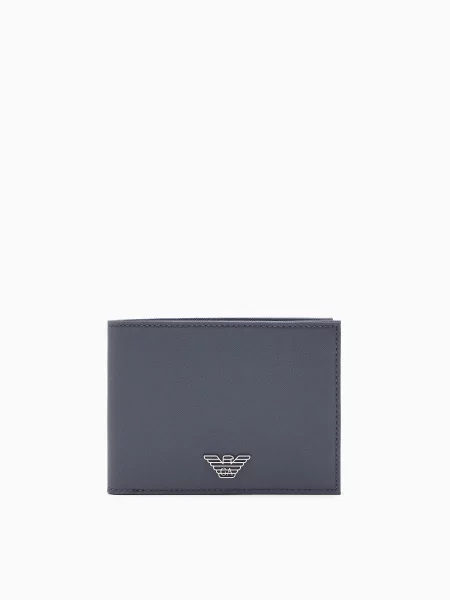 Кошелек Emporio Armani серый