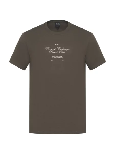 Tricou Armani Exchange maro