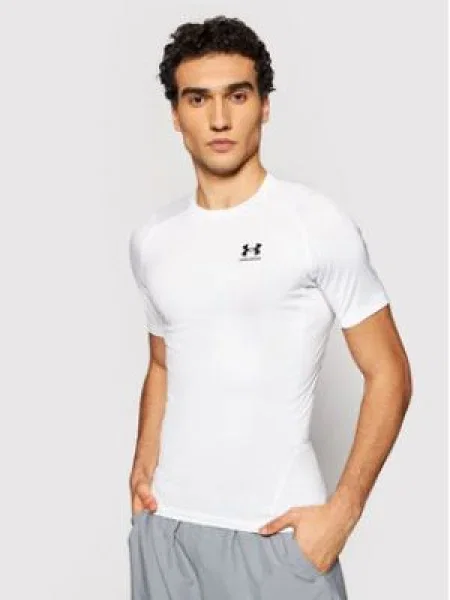 Under Armour Funkčné tričko Ua HeatGear® Armour Compression Fit biela