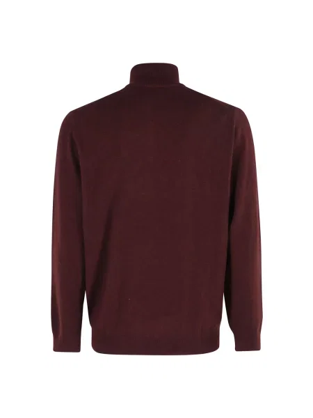 Sweter z golfem Polo Ralph Lauren z długim rękawem brązowy