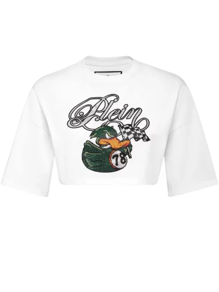 Tricou Philipp Plein alb