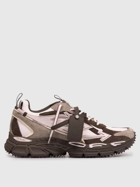 Комбіновані кросівки Be Right Back Off-white коричневі