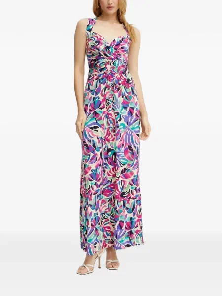 Rochie maxi Morgan cu imagine cu imprimeu tropical