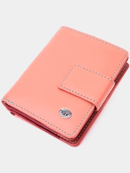 ST Leather Accessories Гаманець Шкіра помаранчевий